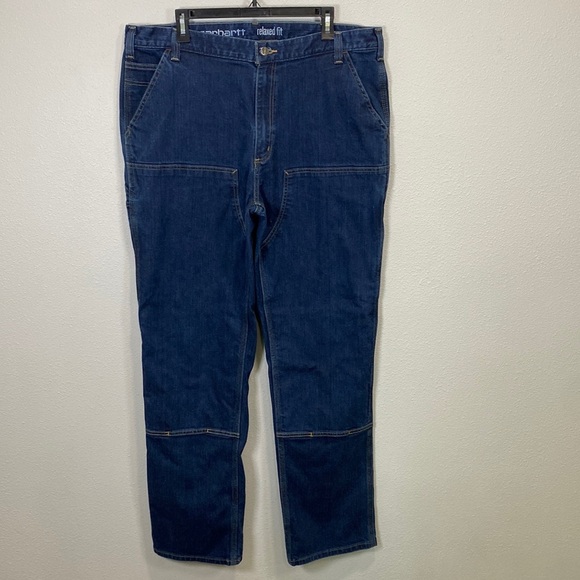 Carhartt relaxed fit jeans carpenter tall 40x34 - Picture 1 of 11